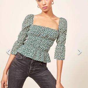 Reformation Ayla top